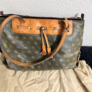 Dooney & Bourke Multicolor Logo Tote Bag